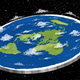 Imagen para el artículo titulado Qué pasaría si la Tierra fuera plana solo por un día (pista: ojalá ya estuviésemos en Marte)